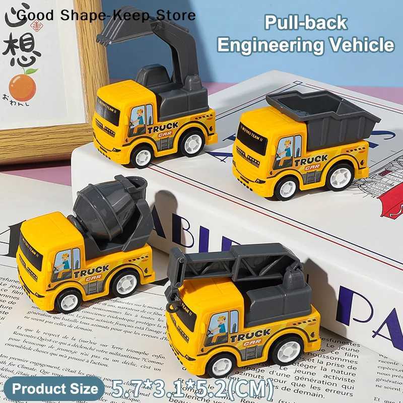 1Pcs Inertia Sanitation Truck Models Pull Back Engineering Vehicle Boys Toys For Kids Toy Car Children Ideal Gifts For Boys Kids Y260319