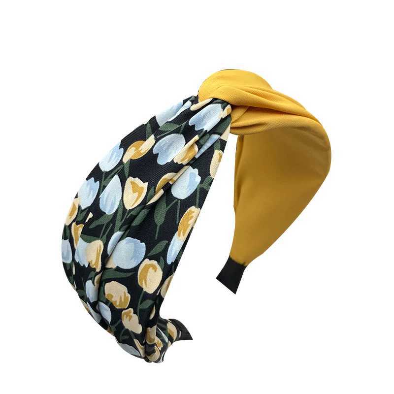 Hairpin headband for women new French style hair tie high-end temperament wide edge face wash versatile headband H260319