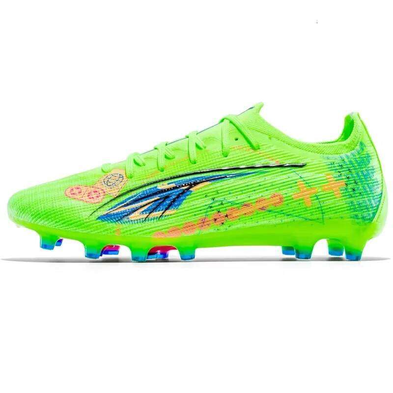 Shoes Men's Boots Grass Training Sports Society Soccer Cleats Non-slip Field Boot Crampons De Football 26Y0319