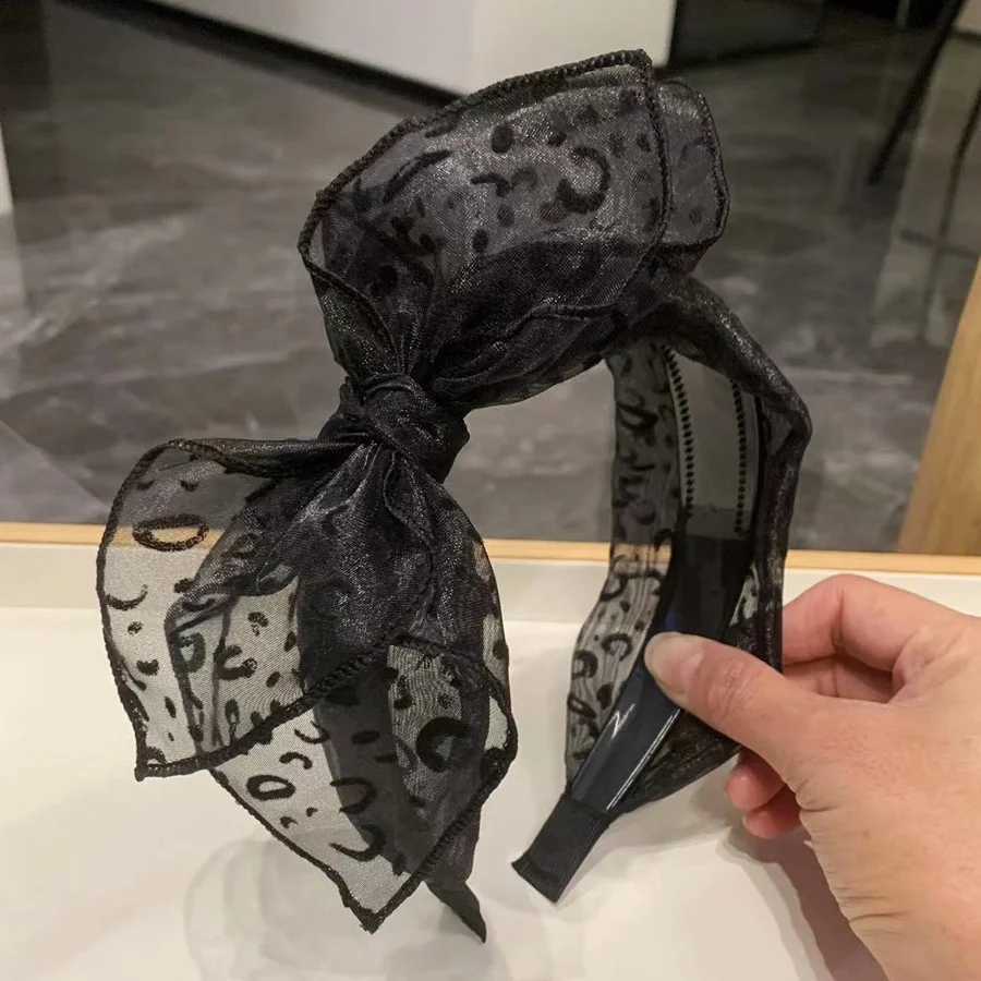 Lace Bow Headbands For Women Girls Top Knotted Hairbands Fashion Hair Hoops Hair Band Girls Hair Accessories Gifts H260319