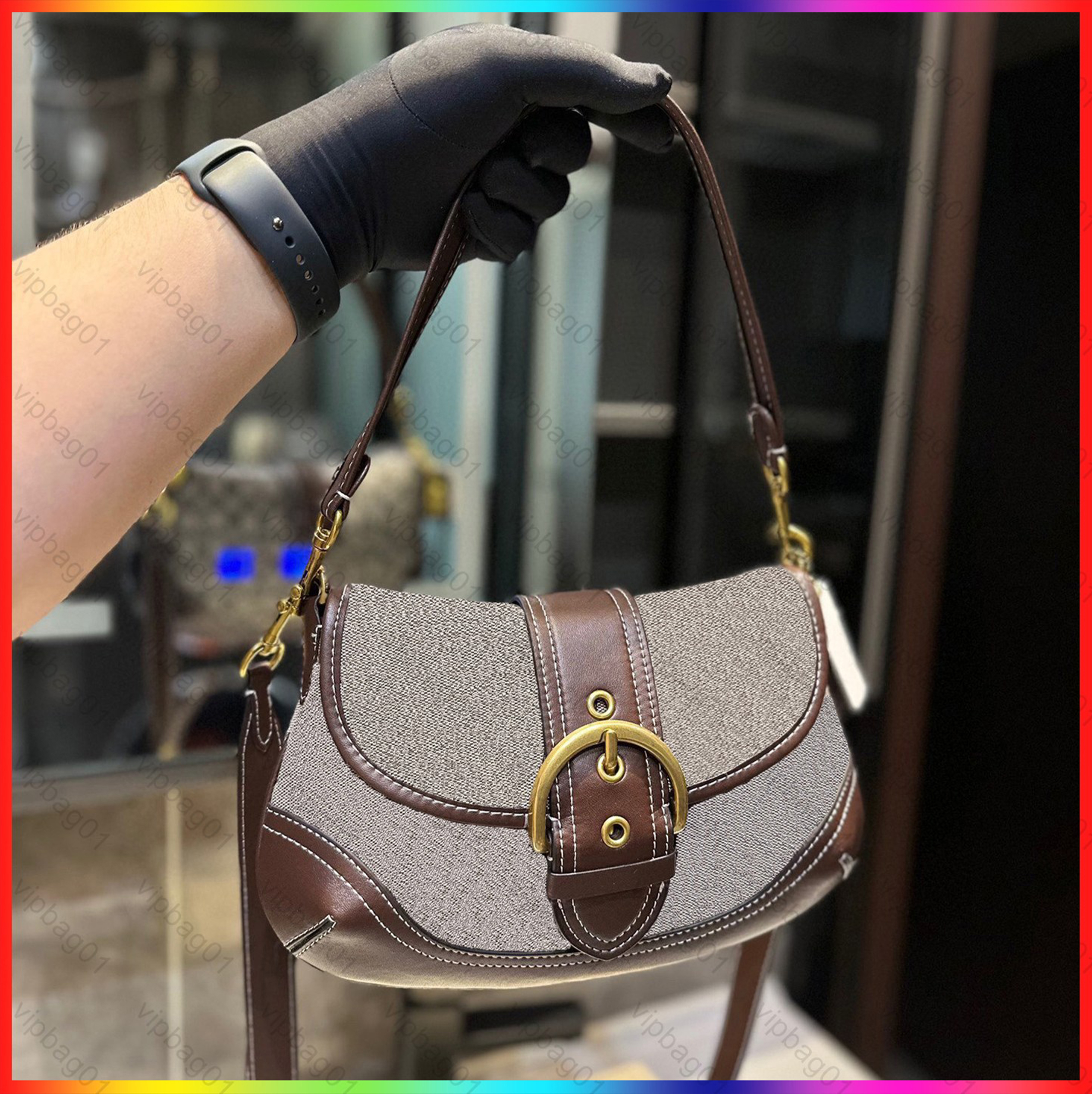 soho hobo bag luxury designer underarm purse high quality women half moon casual crossbody bag classic pea handbag leather shoulder bag fashion lady totes bag wallet