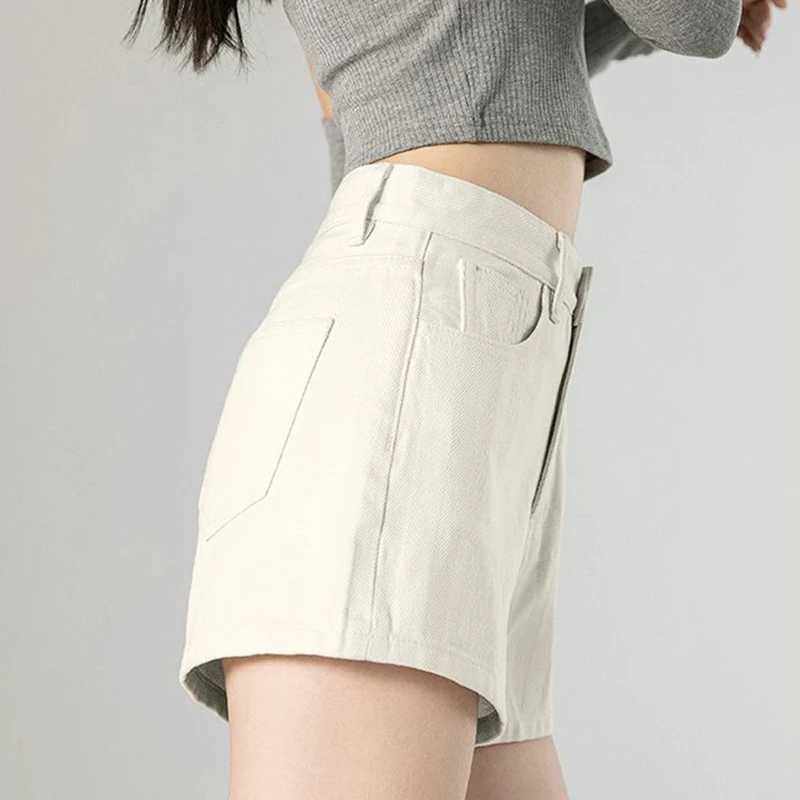 2026 Summer Hot Sale Classic Designer Female Jeans Lady High Waist Solid Denim Shorts Girls Comfortable Daily Short Pants M260319