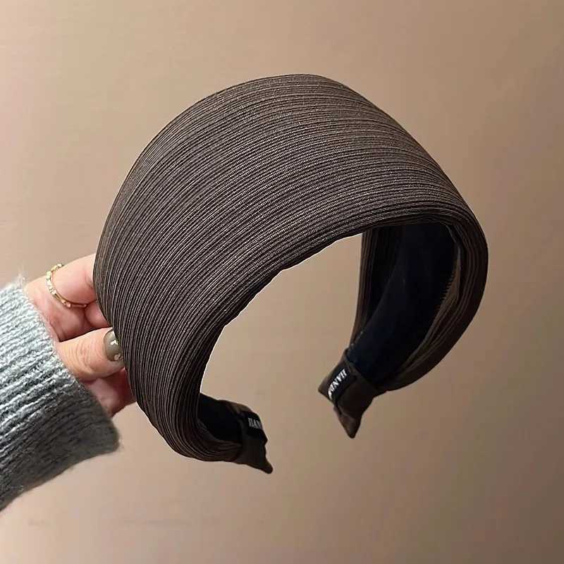 Elegant Solid Wider Simple Hairband For Women Girls Sweet Hair Ornament Headband Hair Hoop Hair Band Fashion Hair Accessories H260319