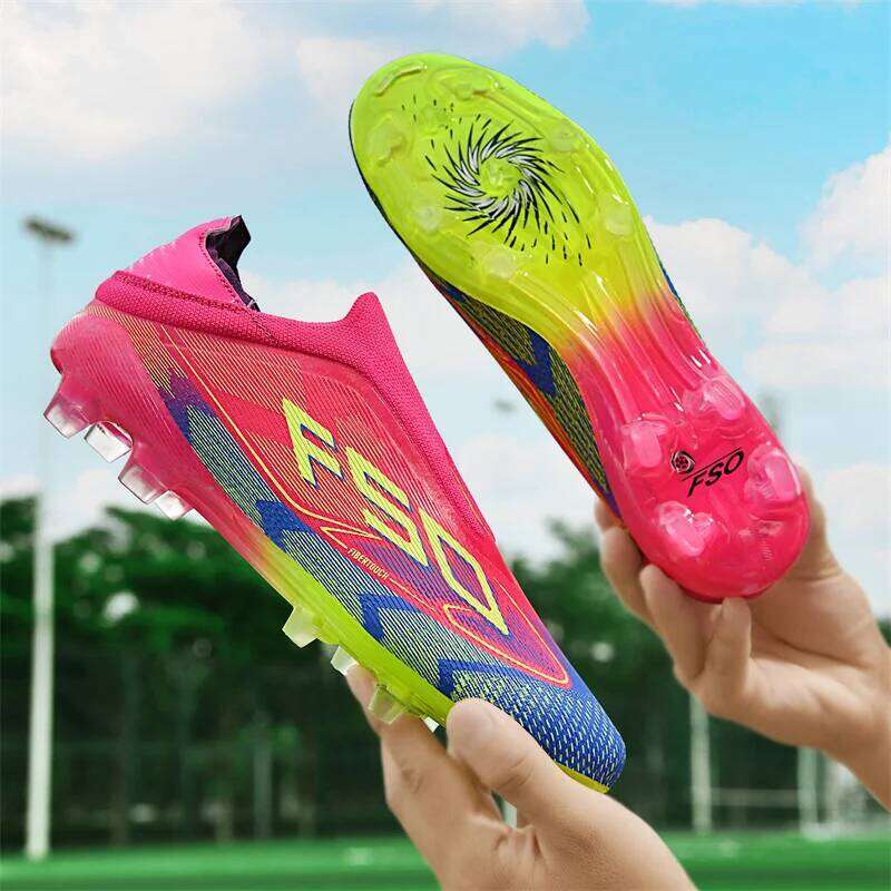 New Men Soccer Shoes Match Indoor Hot-selling Outdoor Football Boots Grass Cleats High-top Futsal Sneakers Non-Slip High-quality 26Y0318
