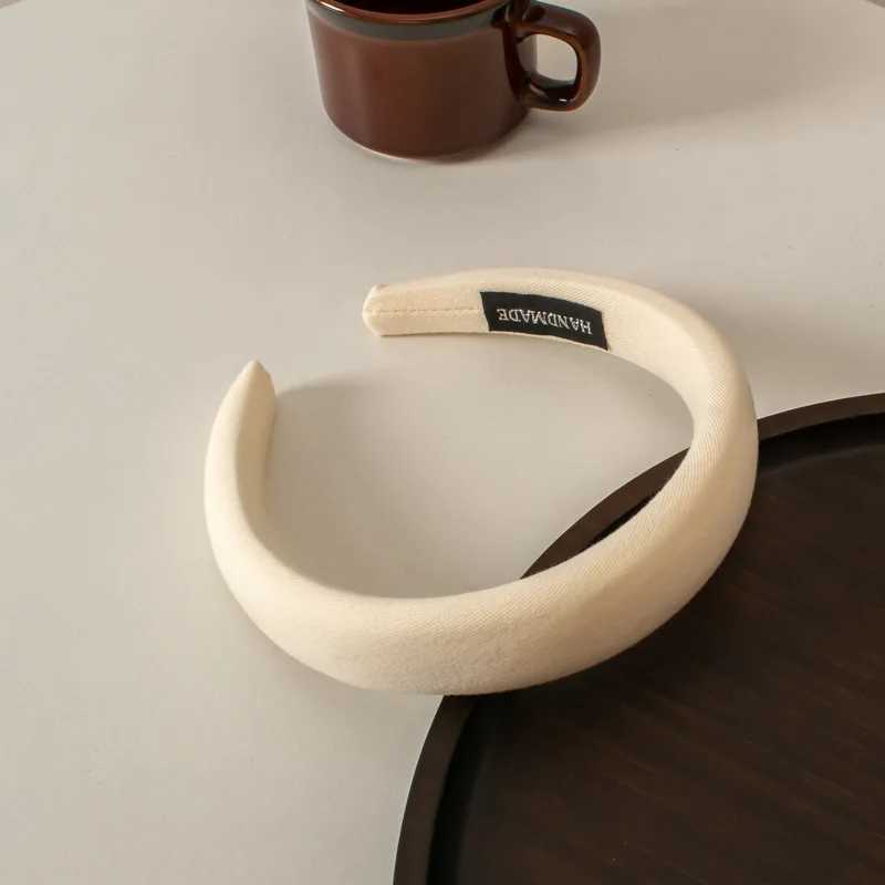 Wide-brimmed Fabric Autumn/winter Hairband Women Wild Go Out Korea Sweet Headband Press Hair Hairband Headband Hair Accessories H260319