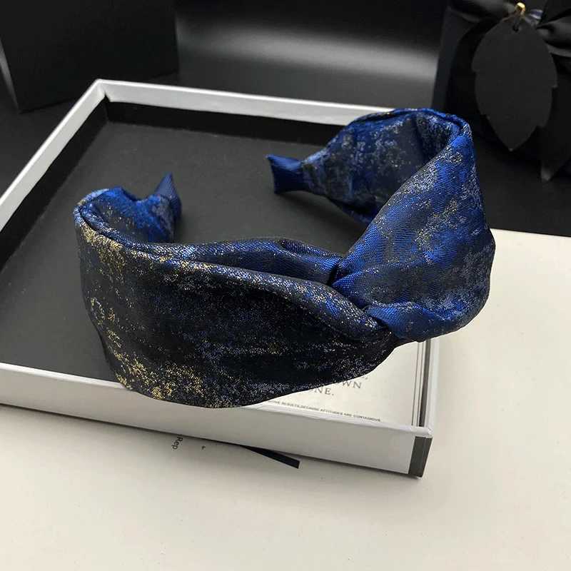 High cranial top hair clip female adult temperament wide edge hair tie headband decoration pressed hair wash face headband H260319