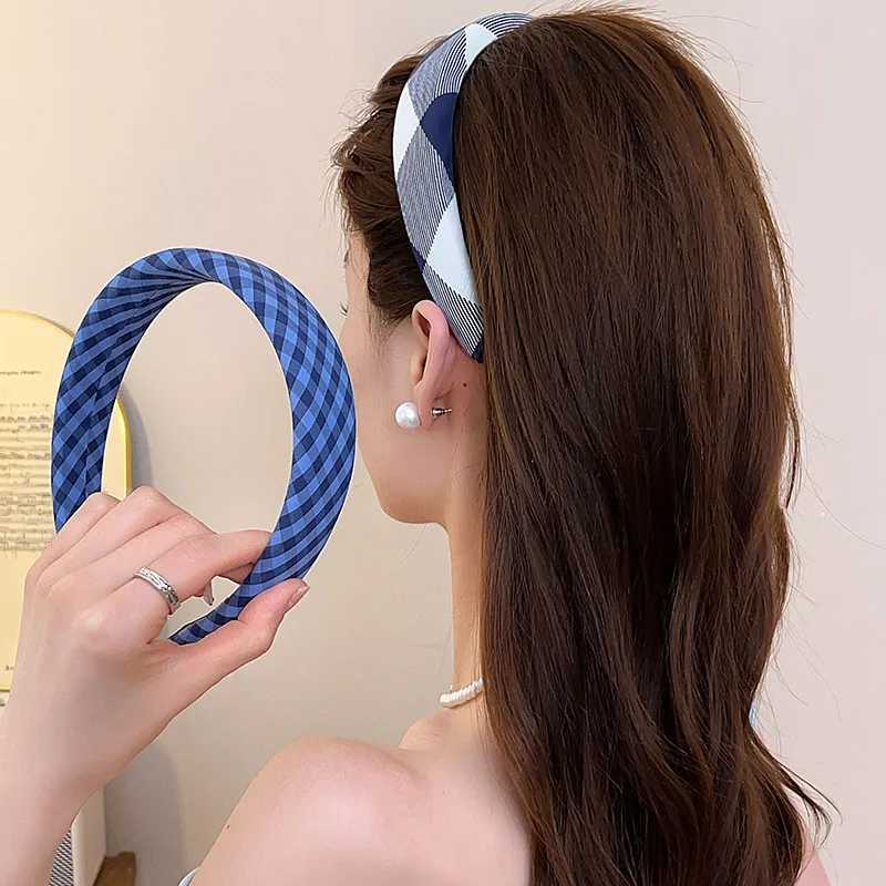 20cm Striped Bow Headband Womens New Fresh Hair Band Fashionable Hair Accessories H260319
