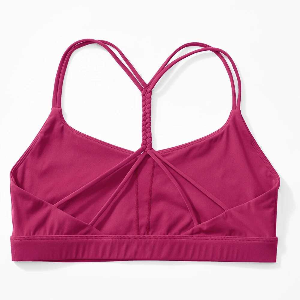 Fitness Sports Bra for Women Push Up Cross Back Shockproof Running Training Workout Gym Yoga Underwear Crop Tops Female Z20260319