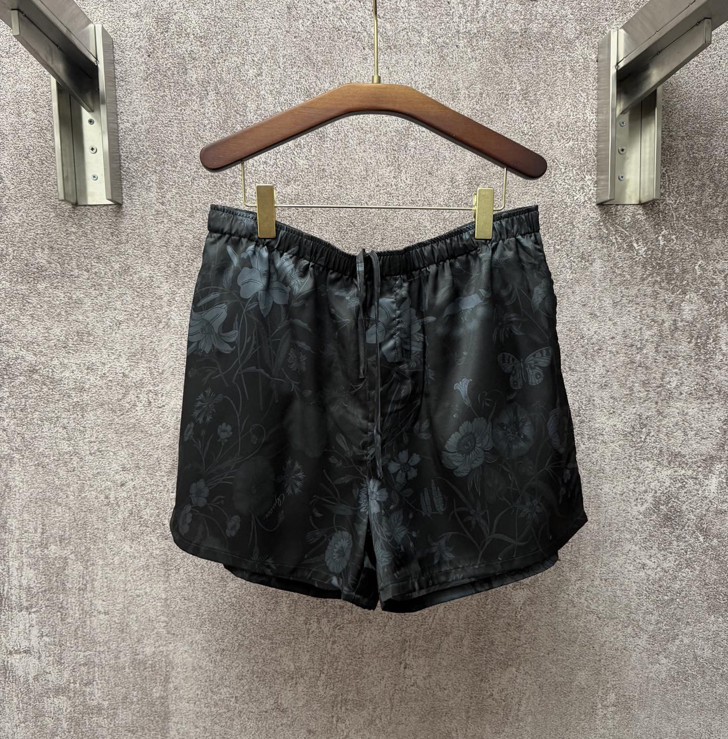 Men's Plus Size Shorts with cotton printing and embroidery,Triangle iron 100% replica of European sizeCotton shorts 333tg