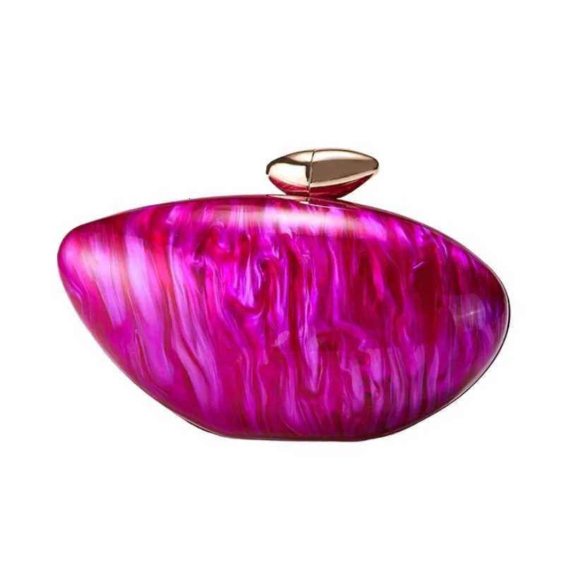 Translucent Acrylic Evening Bag Trendy Shoulder New Crossbody Clutch Small Bags Bullet-shaped Luxury Designer Womens Wallet W260319 - view 5