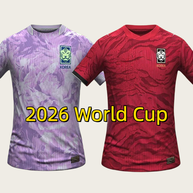 2026 World Cup South Korea soccer jerseys H M SON HWANG LEE 25 26 27 Home Away fan player version football shirt RETRO korea jersey MEN KIDS KIT Tops maillot de football