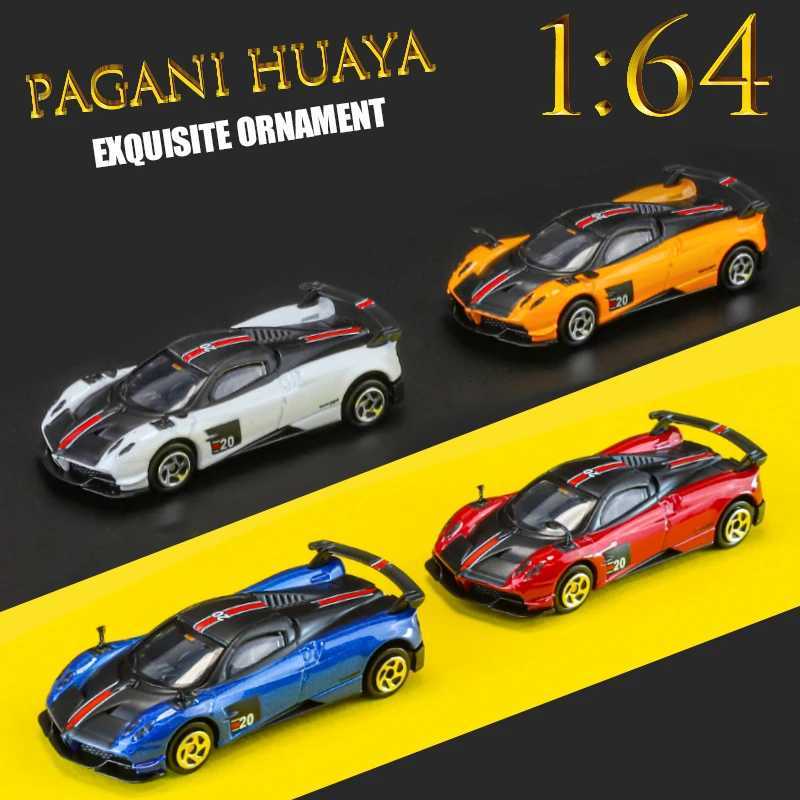 KMM 164 Scale Pageni Huayra BC Racing Sports Car Alloy Diecast Exquisite Miniature Model Kid Gift Merry Christmas Collect Decor Y260319