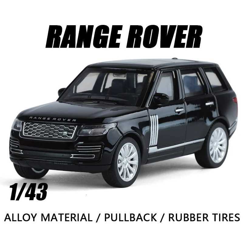 1/43 LR R0VER Alloy Diecast Car Model Off Road SUV PullBack Suspension Kid Exquisite Birthday Gift Toy Collect accurate reduct Y260319