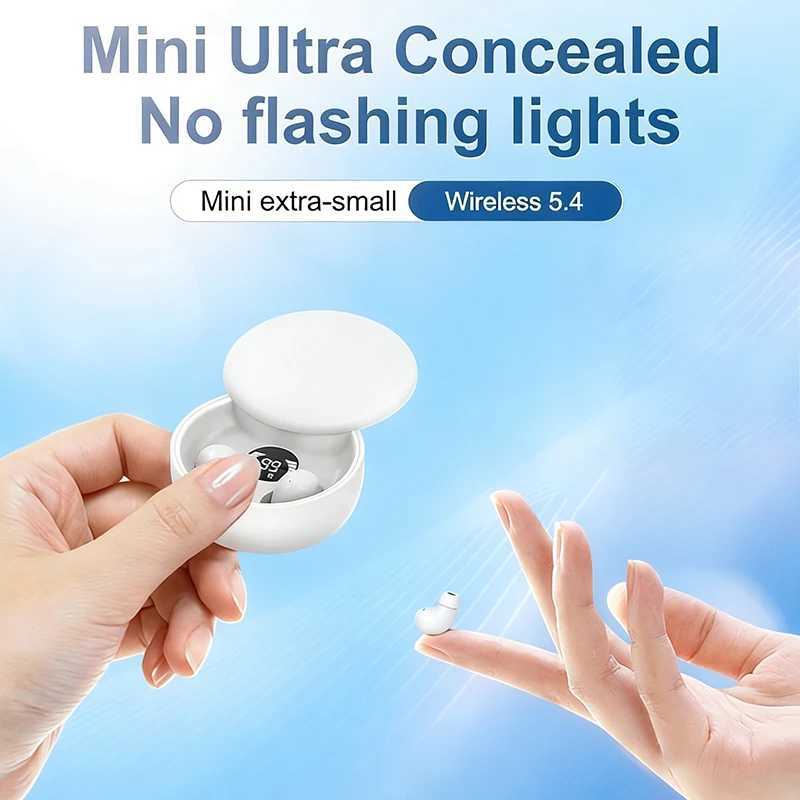 SK26 Bluetooth 54 Wireless Earphones Small Earbuds Sleeping Sport Invisible Headphones Bass Sound Quality Headset Sliding Cover D260319