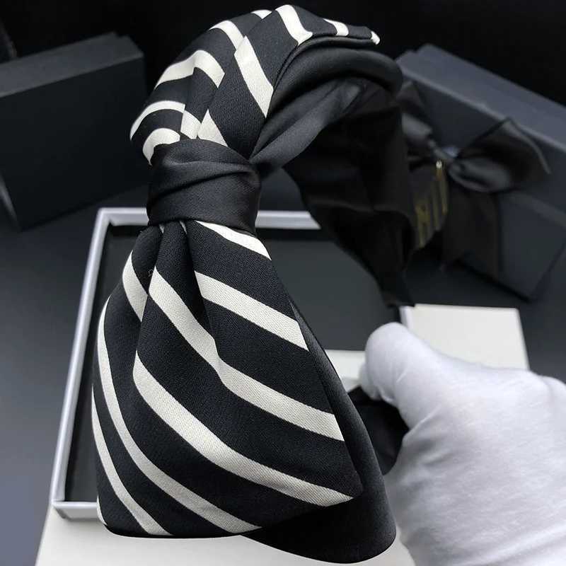 New large bow hair clip headband for womens fashion adult shopping high cool style wide edge hair compression headband H260319