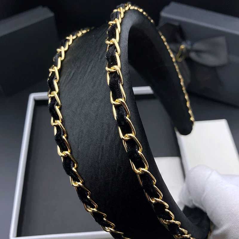 Sponge high skull top hair clip womens light luxury fashion high fixed hair headband wide edge pressed hair headband H260319