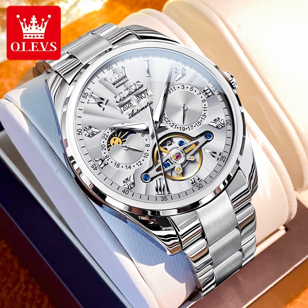 Model Endorsed By Celebrities The Brand Watches Men Designer - Its Latest Flagship Multi-functional Automatic Mechanical Watch Featuring Long-lasting