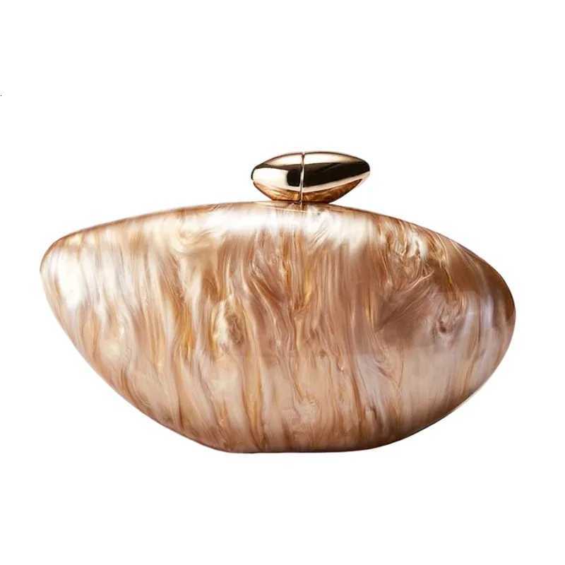 Translucent Acrylic Evening Bag Trendy Shoulder New Crossbody Clutch Small Bags Bullet-shaped Luxury Designer Womens Wallet W260319 - view 6