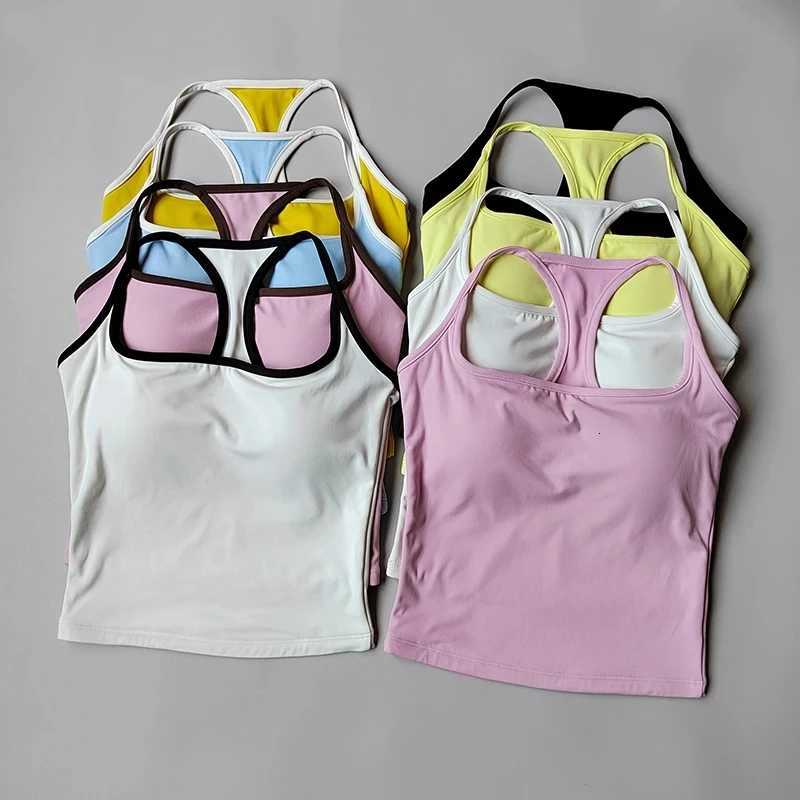 Womens Pilates Tank Top Push-Up Sports Bra Hollow Breathable Fitness Bras Gym Yoga Vest Sexy Running Tops Sportswear Z20260319