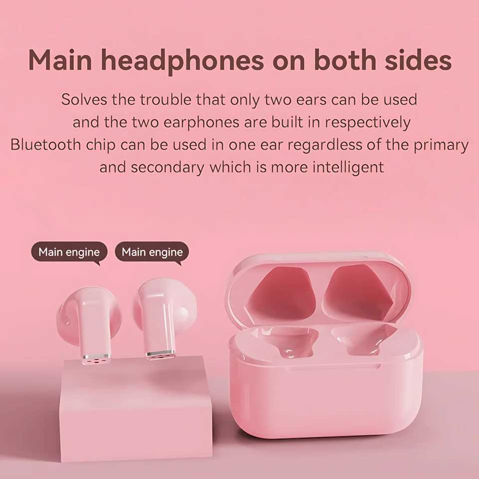 PRO 5S Earbuds True Wireless Earphone Noise Cancelling Update Bluetooth 53 Headset HD Music Headphone In-Ear Handsfree With Mic D260319