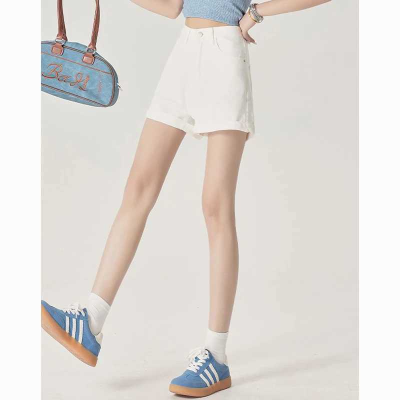 Summer Female Classic Korean Thin Jeans Women Fashion High Waist Short Pants Hot Sale Girls Casual Denim Shorts M260319