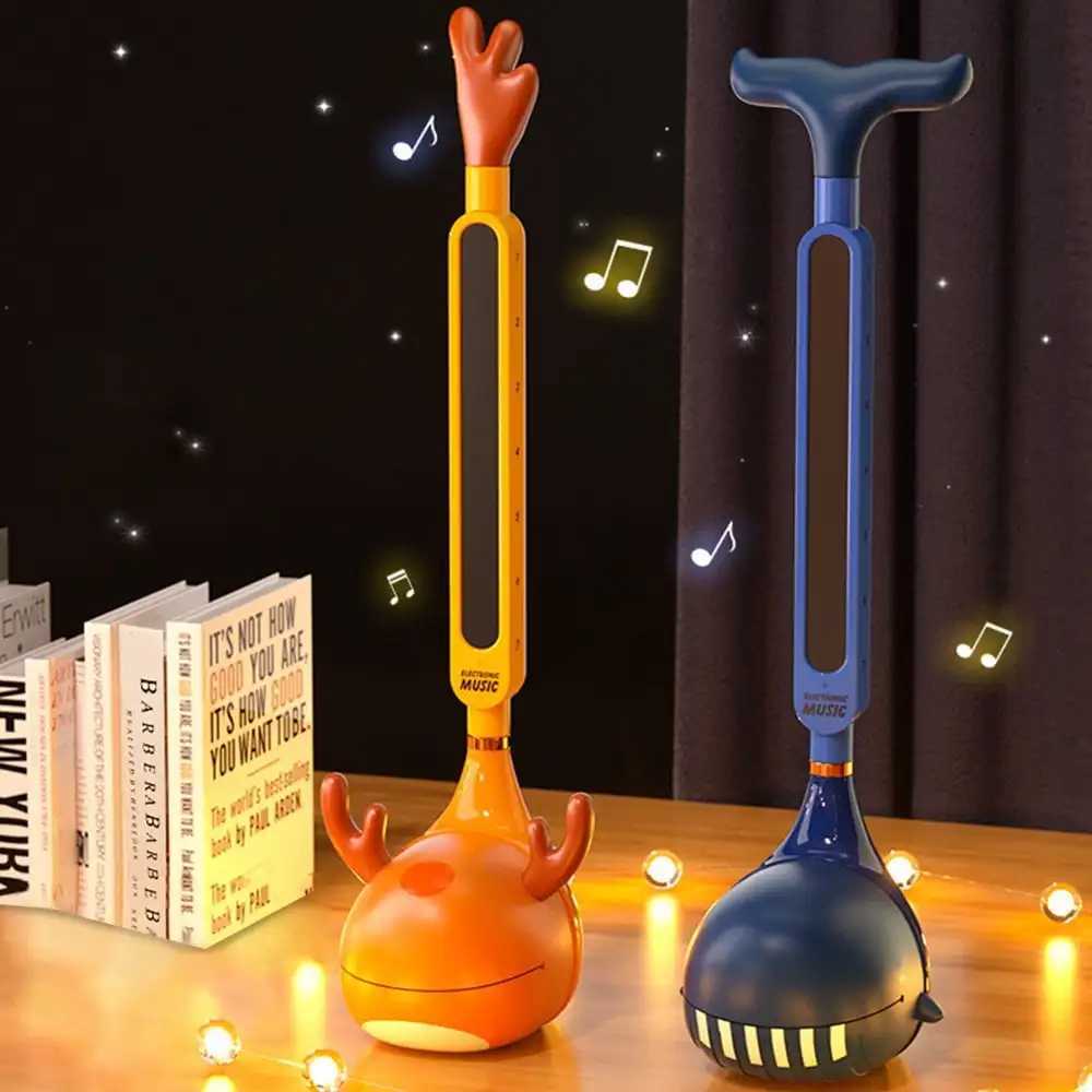 Kids Electric Guitar Erhu 2-in-1 - Tadpole Note Creative Electronic Sound Toy Childrens Musical Instrument Y260319