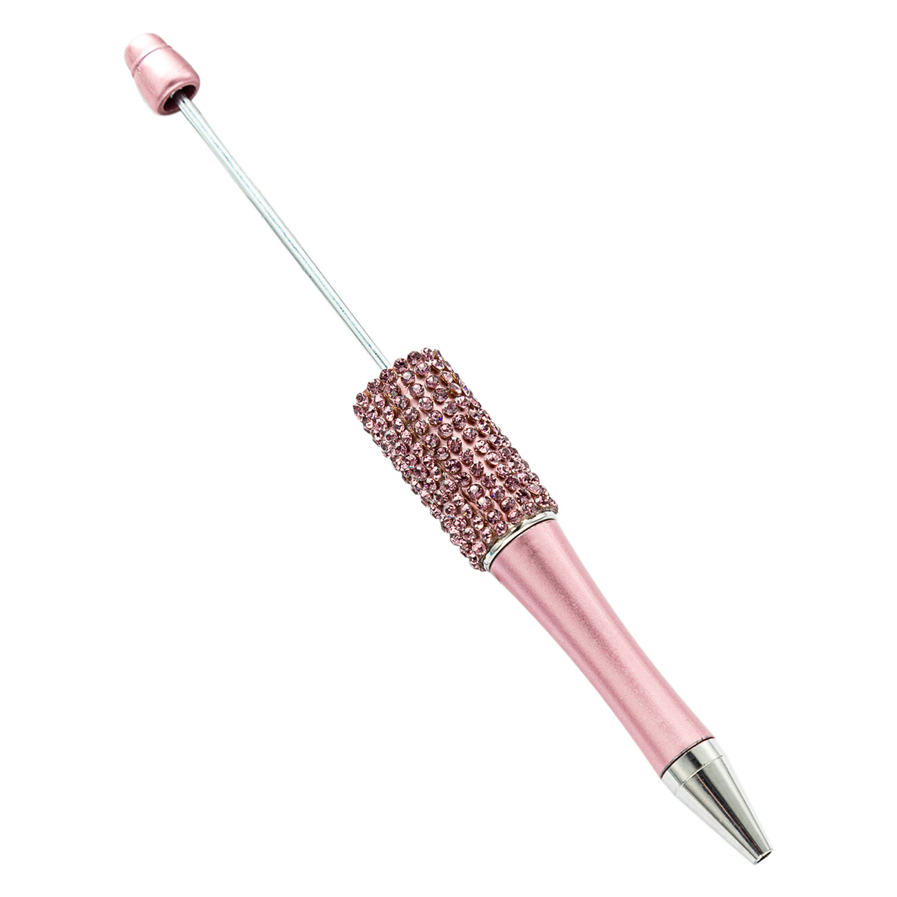 Diamond Add Bead DIY Pen Ballpoint Pens Beads Pens Customizable Lamp Work Craft Writing Tool