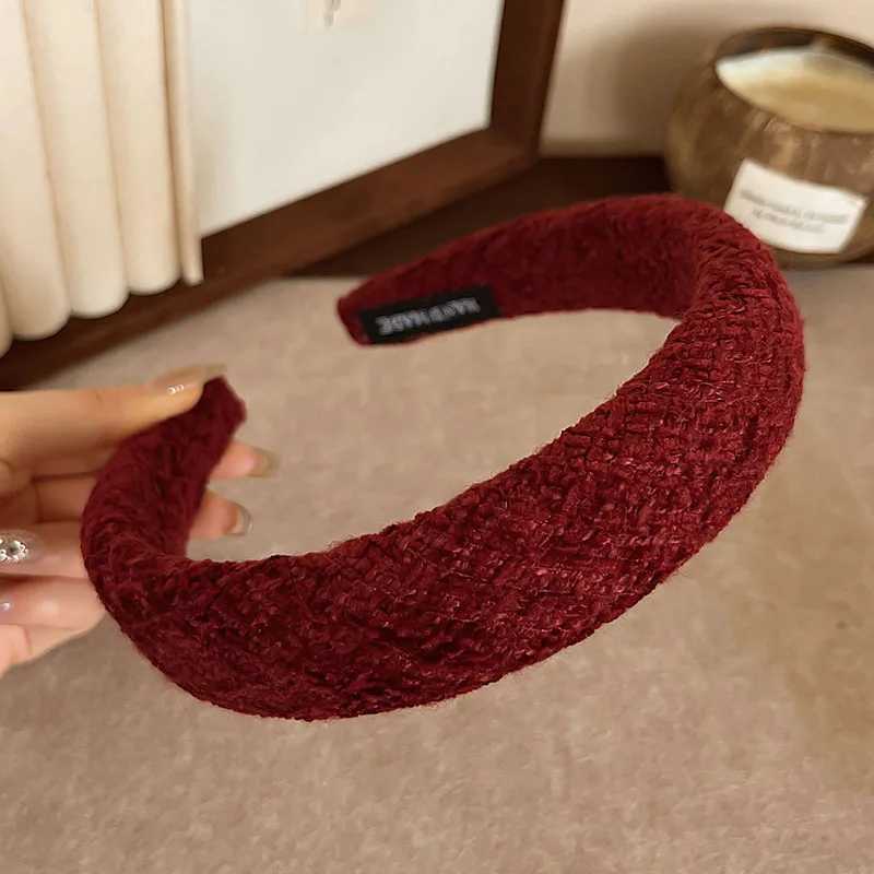 2026 Winter Korean Fashion Hairbands Headband Women Girls Scrunchies Hair Head Hoop Band Accessories Headdress Headwear Ornament H260319