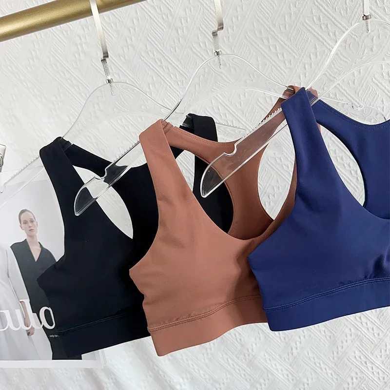 Fitness Yoga Sport Bras High Strength Beautiful Back Yoga Bra Shockproof Breathable Running Pilates Training Fitness Vest Z20260319