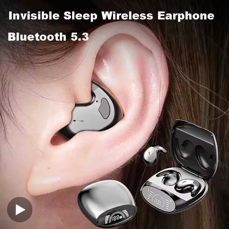 Wireless Bluetooth Earphone Noise Cancelling Earbuds in Ear Buds Mini TWS Headphone Headset Blutooth Phone Blootooth Cellphone D260319