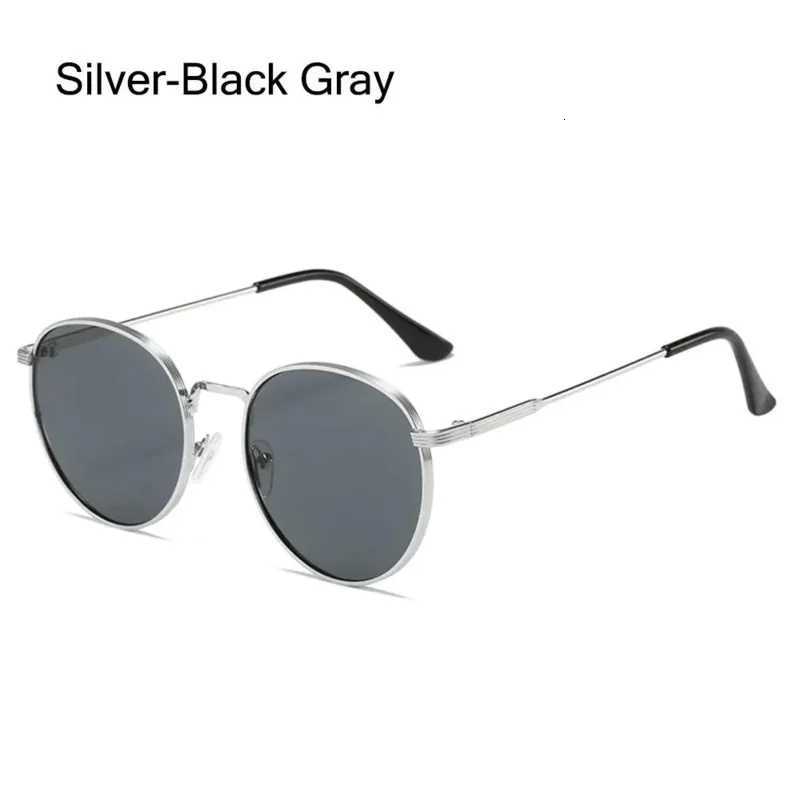 2025Trendy Circle Round Sunglasses Vintage Summer Hippie Glasses UV Protection Metal Frame Sun Glasses for Women Men H260319 - view 3