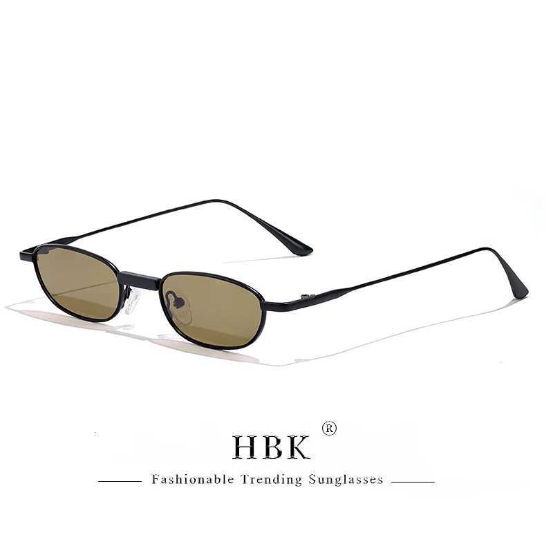 HBK New Retro Polarized Sunglasses Men Small Frame Tac Lenses Punk Sun Glasses Women Fishing Outdoor Party Eyeglasses H260319 - view 4