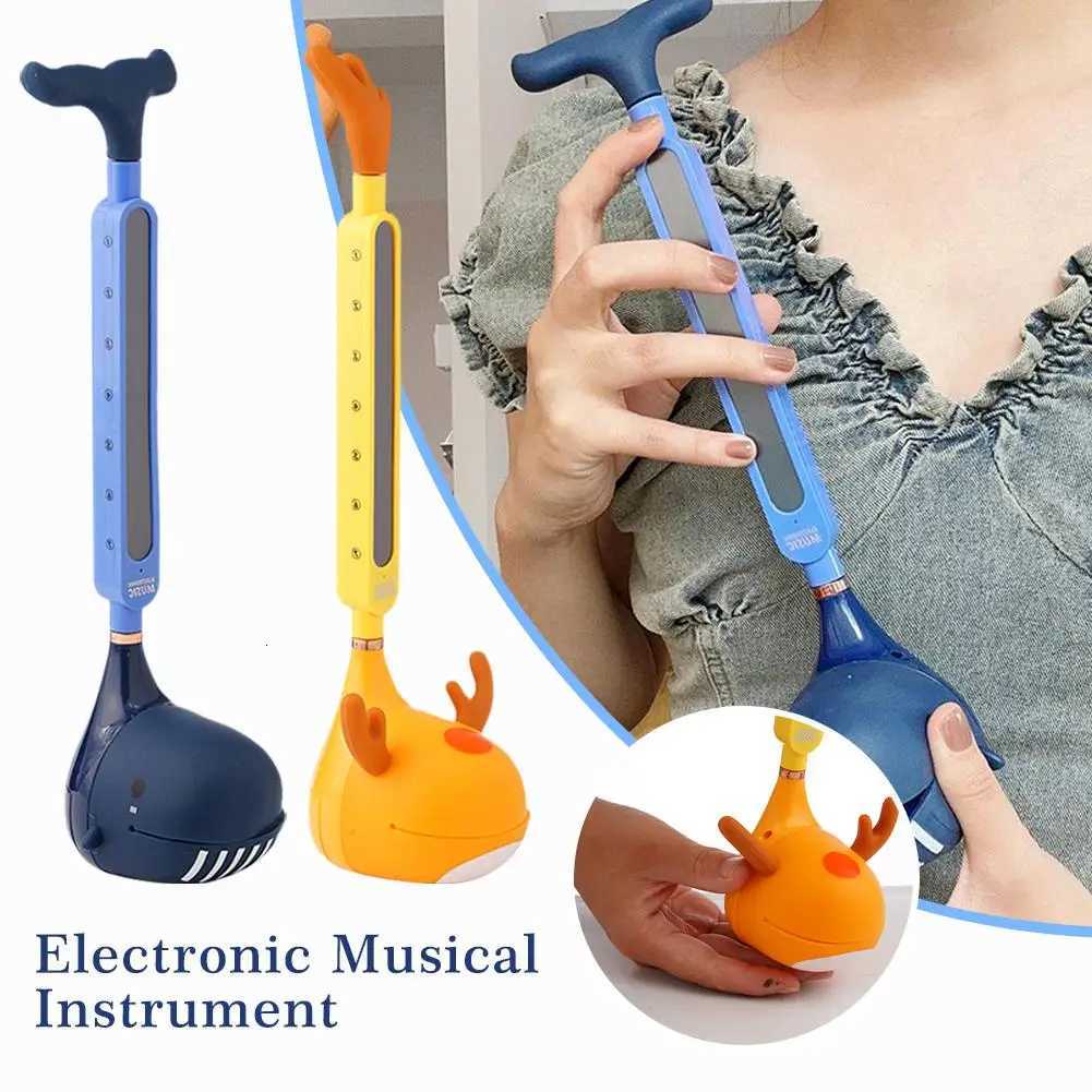 Otamatone Japanese Electronic Musical Instrument For Children Tomatone Synthesizer Electric Tadpole Kawaii Kid Kalimba Pian M8E6 Y260319