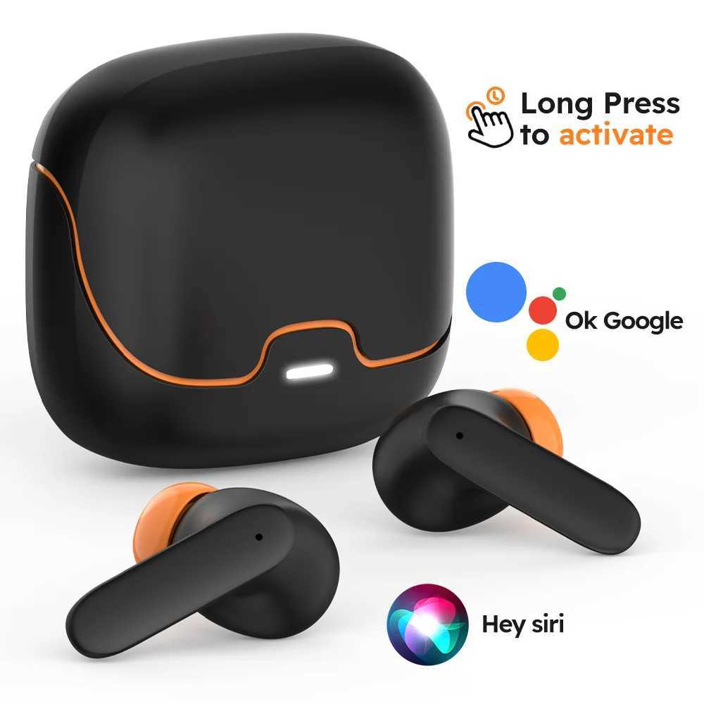 Bluetooth 54 TWS Wireless Bluetooth Earphones Ultra-low Latency Dual Microphone ENC Noise Cancelling in Ear Bluetooth Earphones D260319