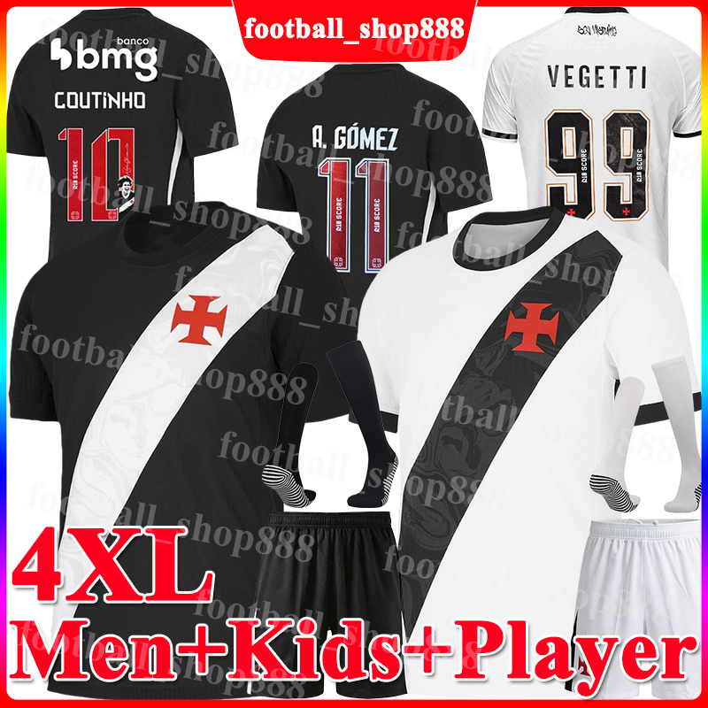 4XL Vasco da Gama 26 27 Soccer Jerseys RAYAN COUTINHO CUESTA 2026 Football Shirts GOMEZ GARRE ADSON T.MENDES M.FRANCA J.L.RODRIGUEZ VICTOR LUIS Men Kids Kit Socks Sets