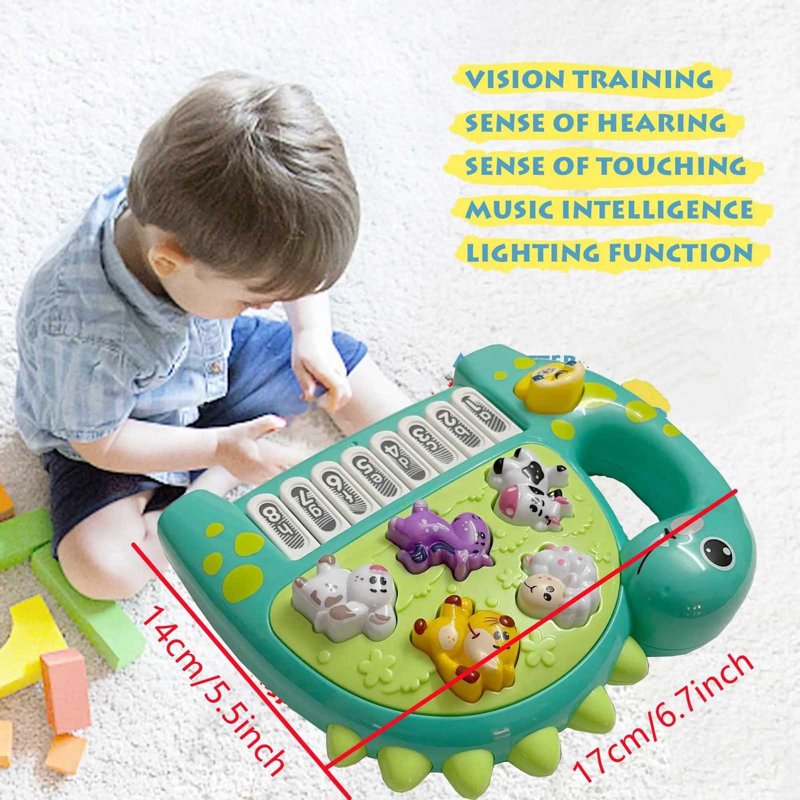 Kids Musical Instrument Animal Sound Toy Learning Toy Preschool Toy Rhythm Training Toy Fun Learning Toy Y260319