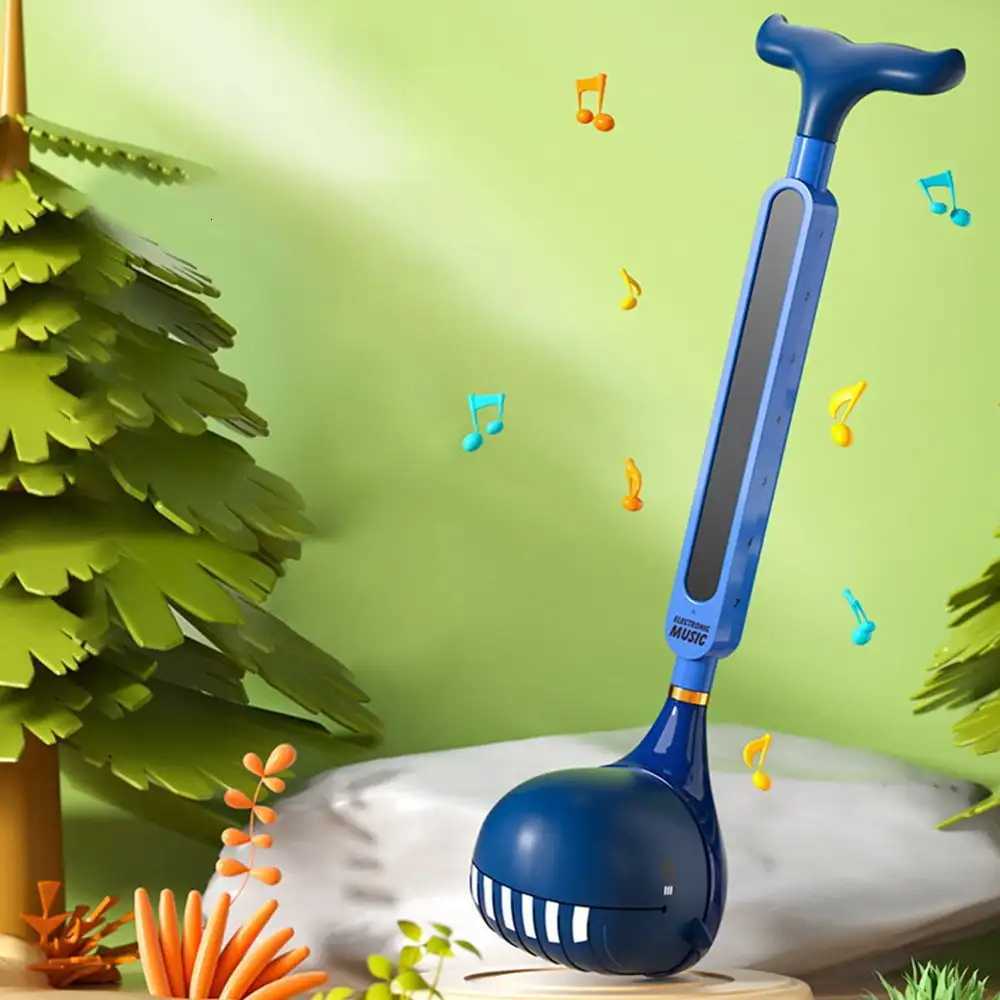 Kids Electric Guitar Erhu 2-in-1 - Tadpole Note Creative Electronic Sound Toy Childrens Musical Instrument Y260319