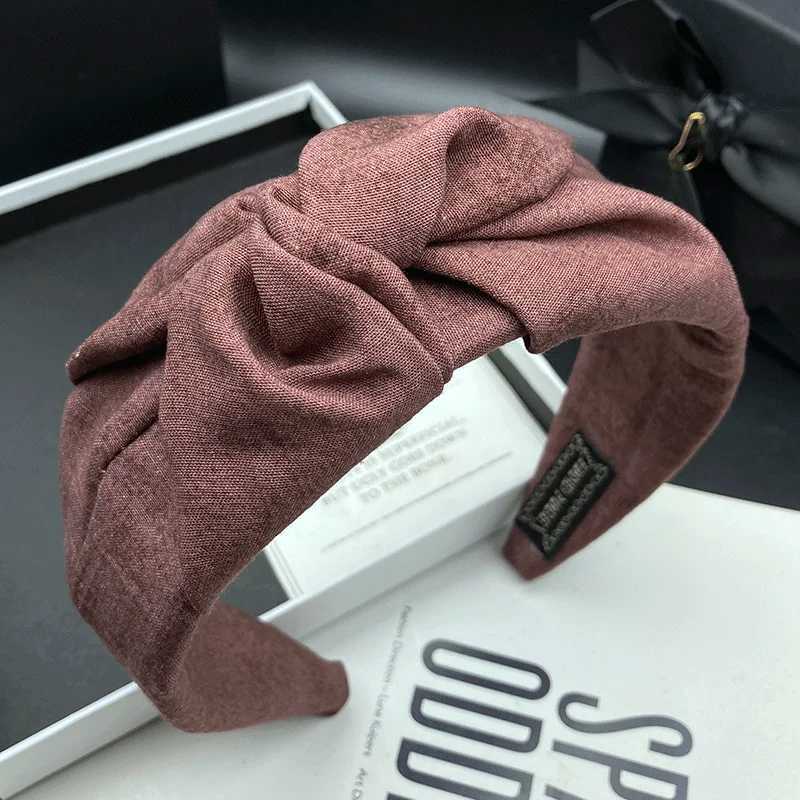 Retro hair clip headband for women new high skull top adult hair tie headband with wide edge compression headband H260319