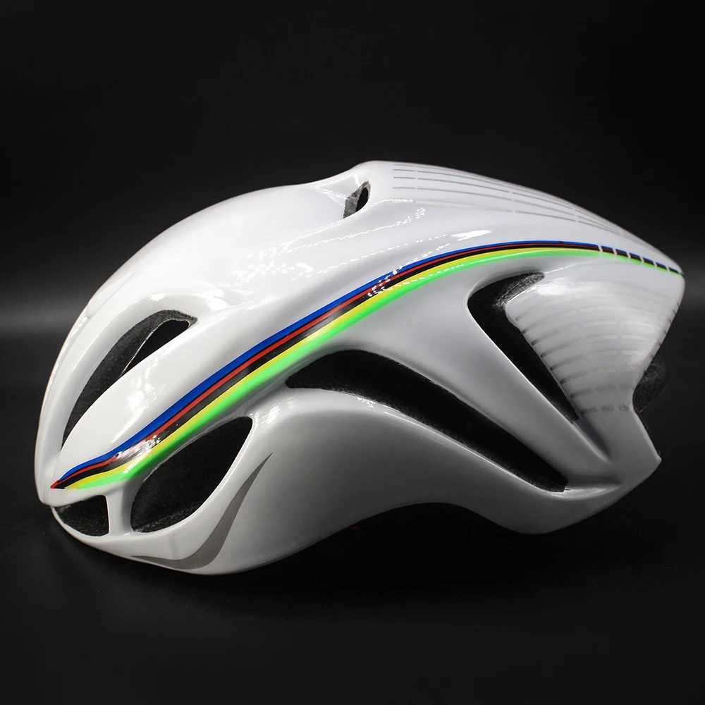 Triathlon Cycling Helmet Time Trial Aero Road Bike Helmets Mtb Race Protector Bicycle Helmets Casco Ciclismo Bicycle Equipment H260319