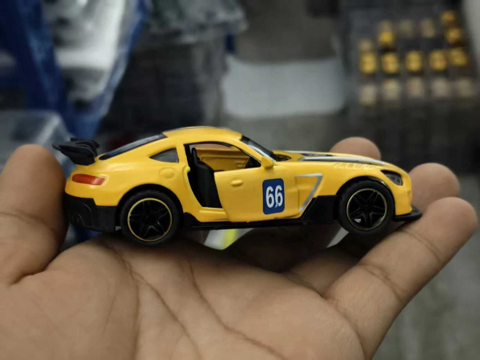 bagged143 Benz GT Racing Car Alloy Model Car Simulated vehicle children alloy car boys toy model car ornaments Y260319