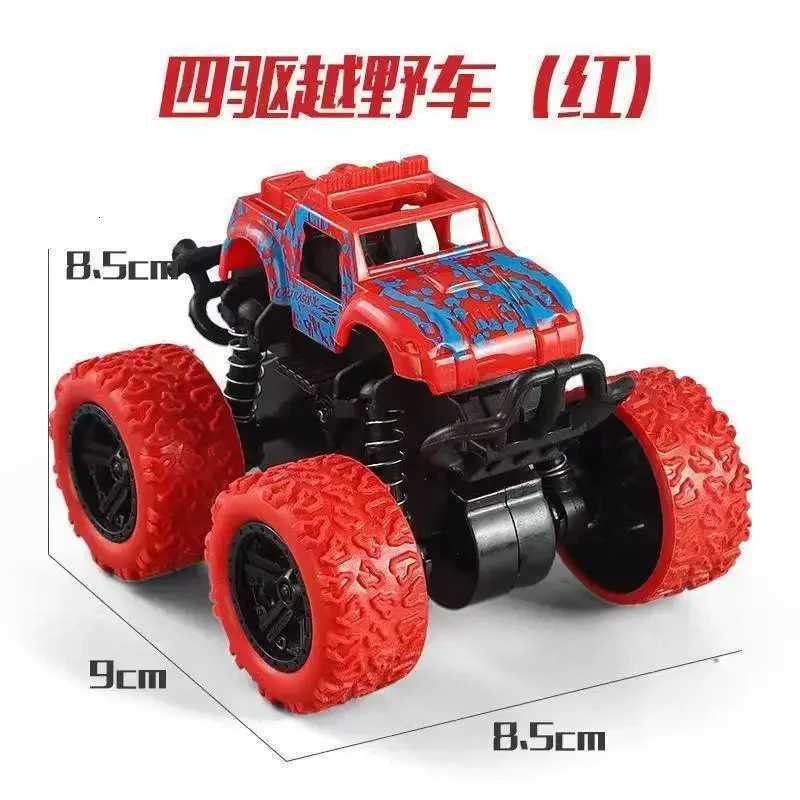 1PCS Kids Four-wheel Drive Inertial Shatter-Proof Model for children Boy Toy Car Simulation Off-road Boy Gift Railed/Motor Gift Y260319