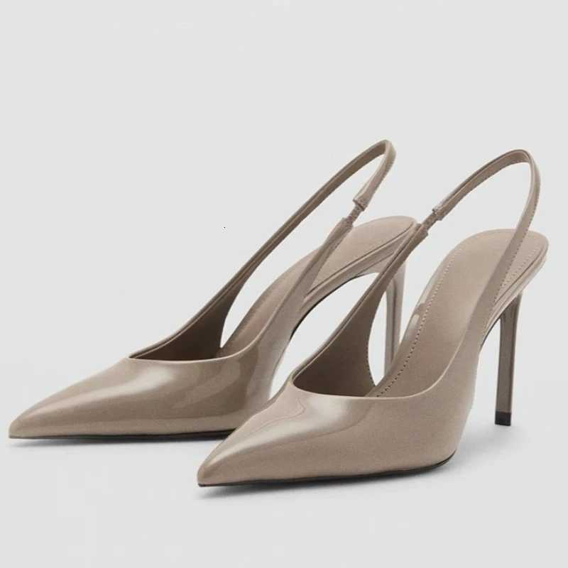 Fashion Womens Shoes Exquisite Pointed Tip High Heeled Sandals for Woman Elegant French Casual Shoes Sandalias Mujer Z260318