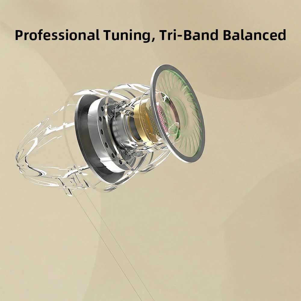 Sleep Earbuds Type C Earphones 35mm In-Ear Wired Headphones HiFi Surround Sound Lightweight Noise Reduction With Mic Headset D260319