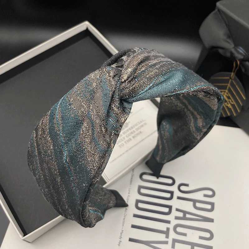 Hair headband for women new autumn and winter styles high-end and cool air temperament shopping wide edge hair compression H260319