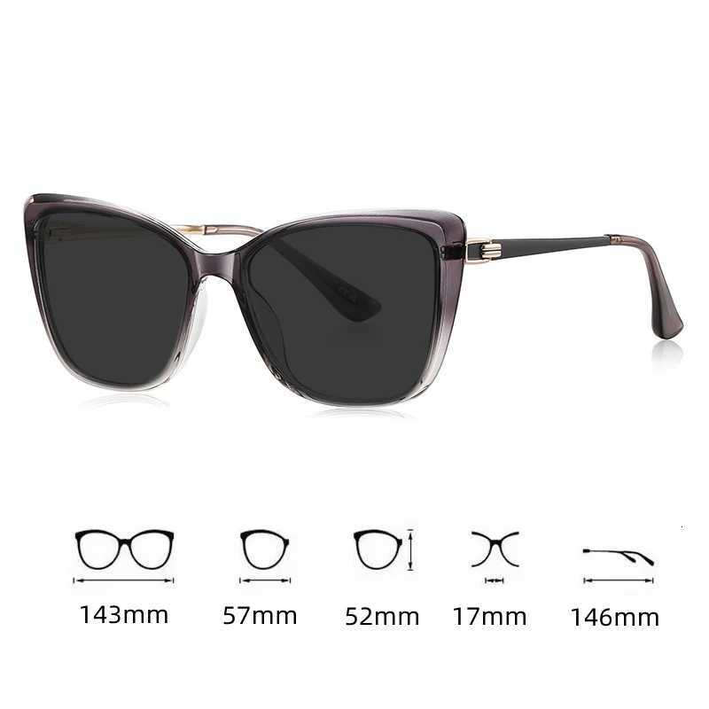 Ladies Big Frame Brand Design Anti UV Myopia Sunglasses with Diopter 0 -05 -125 -15 -20 -225 -25 -275 -30 -35 -60 H260319 - view 4