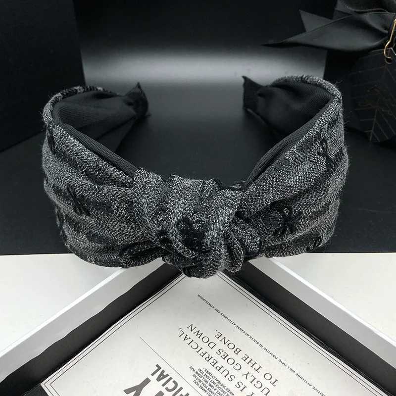 High end bow hook flower hair clip for womens fashion new high skull top headpiece with wide edge compression headband H260319