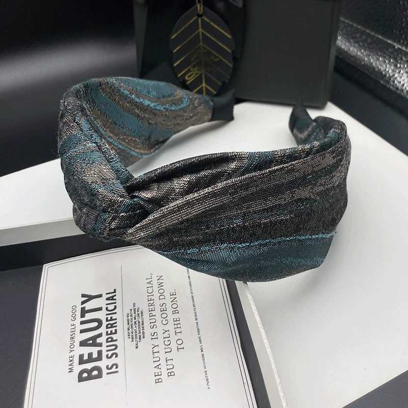 Hair headband for women new autumn and winter styles high-end and cool air temperament shopping wide edge hair compression H260319