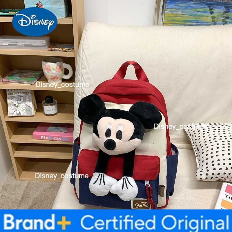 Disney Children's large-capacity travel backpack for both boys and girls. Lightweight backpack for outings. Waterproof and simple in design. H260