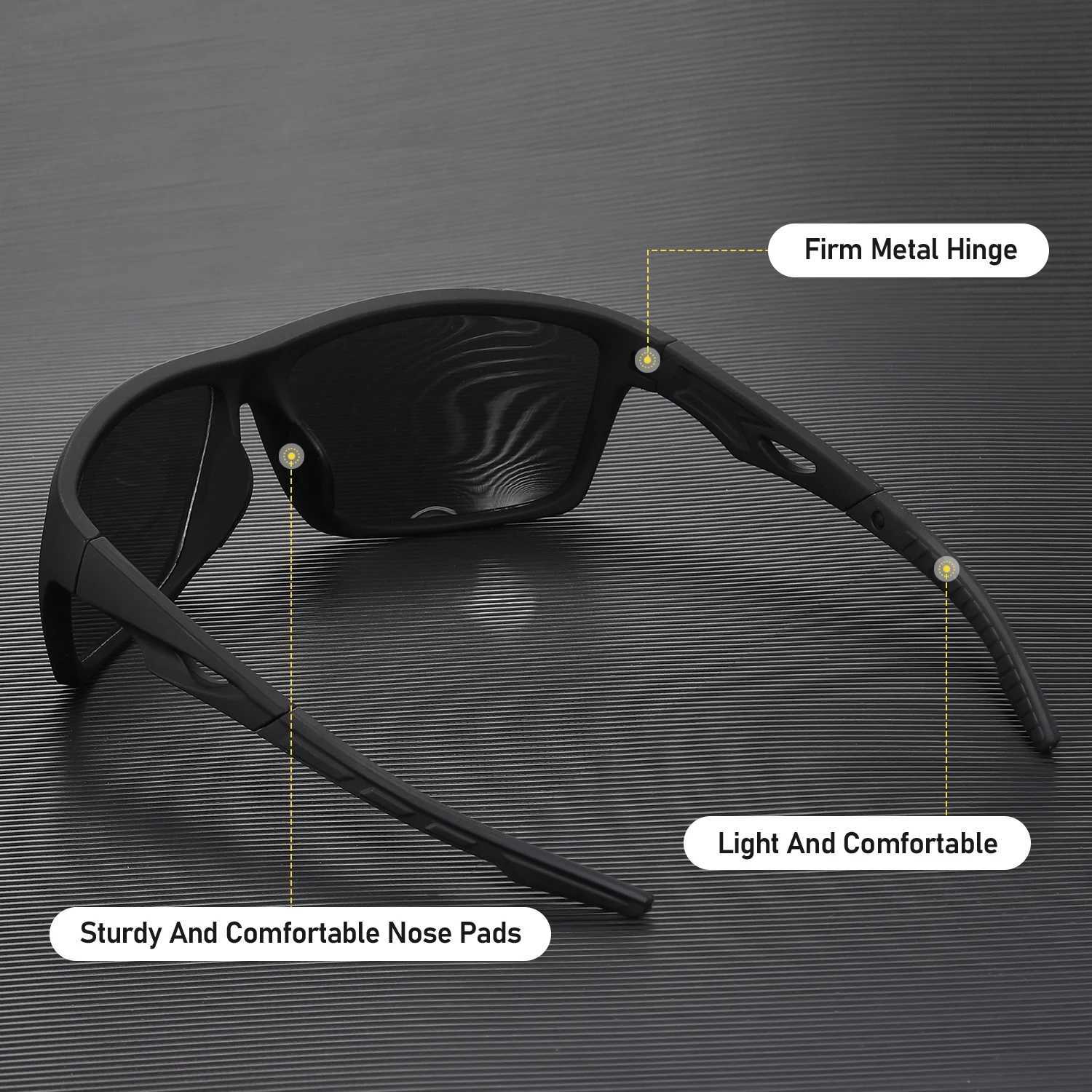 1/3PCS New Polarized Sunglasses for Men Outdoor Fashion Sports Fishing Cycling Eye Protection Sun Glasses Luxury Design Uv400 H260319 - view 7
