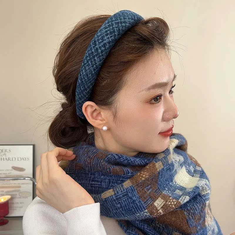 2026 Winter Korean Fashion Hairbands Headband Women Girls Scrunchies Hair Head Hoop Band Accessories Headdress Headwear Ornament H260319